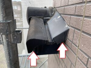 コウモリの侵入箇所